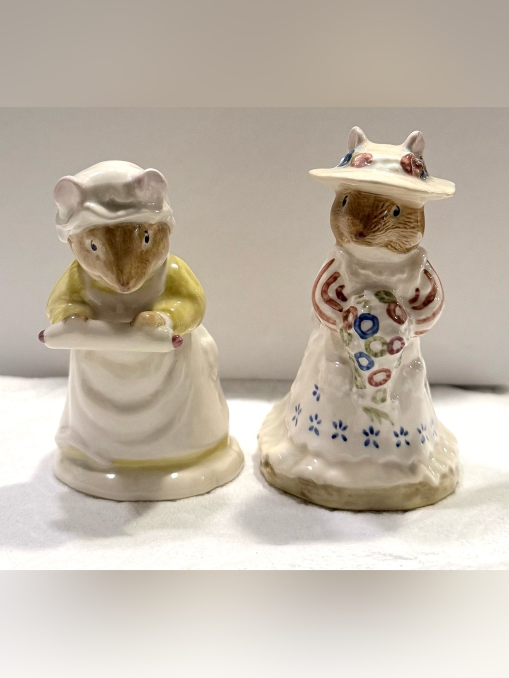 VTG Royal Doulton Poppy Eyebright & Mrs. Crustybread Brambly Hedge Collection